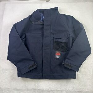 Actionwest FR Vapro IFCO Nomex Blue Full Zip Long Sleeve Jacket Men's XL